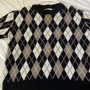 shein sweater. super thick and comfy material